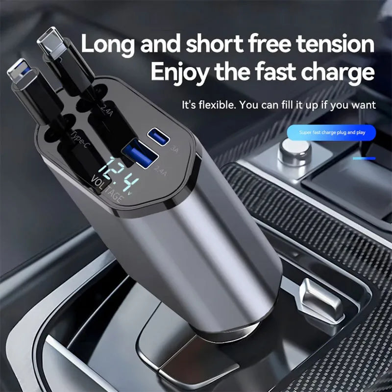 Ultimate 4-in-1 Car Charger
