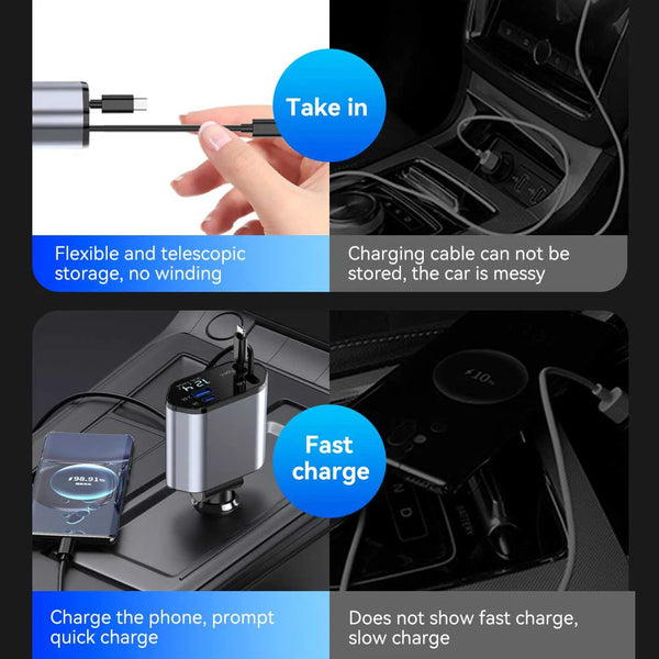 Ultimate 4-in-1 Car Charger